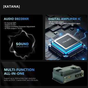 Radio para Auto Android 14 de 120W X 6CH Serie Katana para <span class=keywords><strong>Mazda</strong></span> <span class=keywords><strong>6</strong></span> <span class=keywords><strong>2007</strong></span>-2012, 8+256GB, Reproductor de DVD, Navegación, Multimedia - Product Image 5