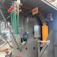 Horno de Inducción de Frecuencia Media Automático Rongke, 500 kg/h, 380 V, Certificado CE, Alta Precisión de Temperatura