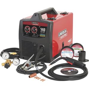 Máquina de soldar Lincoln Electric Easy Mig 140 120A 110V para unión de metales - Product Image 1