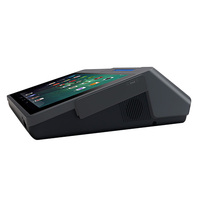Lecteur de carte à puce ID android 10.1 pouces pos avec scanner d'empreintes digitales