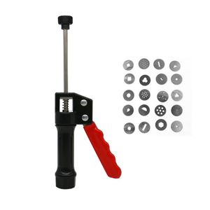 Extrudeuse de pistolet d'argile ultime Lixsun avec 20 outils de <span class=keywords><strong>disque</strong></span> pour <span class=keywords><strong>sucre</strong></span> Art artisanat modélisation Fondant gâteau décoration outils ensemble - Product Image 1