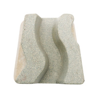 24 # -280 #   Blocs de meulage en magnésie en forme de fer à cheval, briques abrasives synthétiques pour le polissage du marbre et du granit