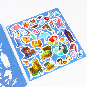 Pegatinas reutilizables Libros Juguetes <span class=keywords><strong>Libro</strong></span> de actividades <span class=keywords><strong>Libro</strong></span> de ejercicios Juguetes educativos preescolares - Product Image 4