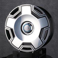 Nouvelles jantes en aluminium forgé 6061-T6 personnalisées de 18 à 24 pouces, style disque intégral de luxe pour Rolls Royce Tesla G-Wagon, rénovation/mise à niveau