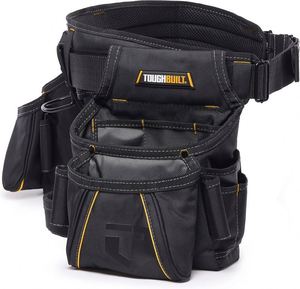BSCI <b>Heavy</b>-<b>Duty</b> Utility Belt Made of Custom 1680D polyester with Detachable and Adjustable <b>Tool</b> Pouch <b>Bag</b> for Electricians - Product Image 1