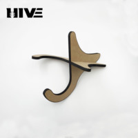 Vente directe de haute qualité ukulélé violon support pliant en bois petite guitare support droit détachable guitare cadre outil