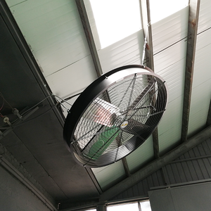 Ventilador <span class=keywords><strong>de</strong></span> refrigeración <span class=keywords><strong>de</strong></span> CC <span class=keywords><strong>de</strong></span> 1220mm/48 pulgadas, sin escobillas, alta velocidad, oscilante, montado en la <span class=keywords><strong>pared</strong></span> - Product Image 2