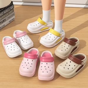 Sabots de jardin d'été écologiques de 4cm pour femmes talons hauts Eva avec fonction imperméable sabots chaussures pour femmes - Product Image 5