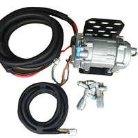 Ensemble de compresseur électrique universel pour climatisation automobile AC 12V 24V pour voiture, camion, bus 20CC 650W 800W