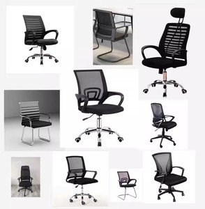 Chaise d'invité de gestion de maille inclinable pivotante réglable moderne de maison/bureau avec des sillas d'appui-tête sans tissu d'échantillon gratuit bon marché - Product Image 4