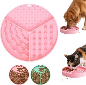 Silicone <b>Cat</b> Dog Licking <b>Mat</b> with Suction Cups Pet Feeding Lick <b>Mat</b> for Dogs Non Toxic Bpa Free Eco Friendly Slow Feeder <b>Mats</b> - Product Image 1
