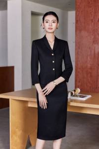 Elegante Traje de Uniforme de Hotel para Mujer, Uniforme de Recepción, Ropa de Trabajo de Verano, Traje Profesional de Hotel para Mujer - Product Image 4