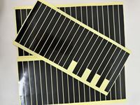 Ruban PET noir mat résistant aux hautes températures pour isolation électronique et occultation de la lumière, ruban ignifuge occultant