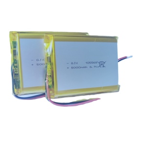 <span class=keywords><strong>Batterie</strong></span> lithium-ion souple, <span class=keywords><strong>batterie</strong></span> semi-solide, <span class=keywords><strong>batterie</strong></span> lithium 500mAh 3.7V, <span class=keywords><strong>batterie</strong></span> polymère rechargeable - Product Image 5