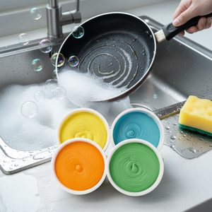 400g OEM logo Eco-friendly Smell <strong>Good</strong> Quality Rich Foam Multipurpose Dish Washing Detergent <strong>Paste</strong> Supplier - Product Image 1