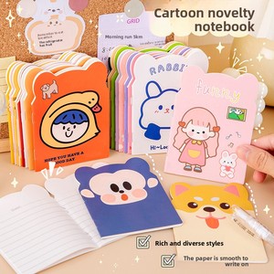 Bloc-notes de poche créatif et mignon, multicolore, en forme d'animal de dessin animé, cadeau, papeterie pour étudiants, carnet amusant en forme de dessin animé - Product Image 4