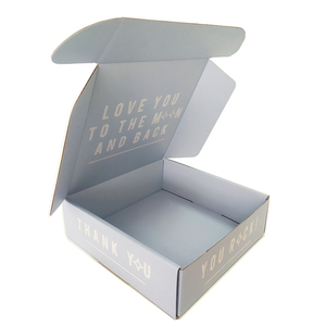 Scatole di Cartone per Spedizioni Personalizzate con Logo, Basso MOQ, Scatole Pieghevoli in Cartone Ondulato a 3 Strati per Abbigliamento e Scarpe - Product Image 2