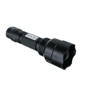 RZXLED 3w UVA 355nm 365nm 375nm 380nm 395nm 405nm 410nm 425nm 430nm Adjustable Focus 365nm uv flashlight