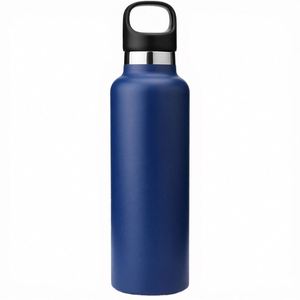 ขวดน้ำกีฬาสแตนเลสเก็บความร้อนเคลือบยางพิมพ์โลโก้ได้ พร้อมหูหิ้ว - Product Image 1