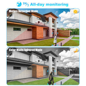 2024 3W Panel Solar batería exterior parpadeo <span class=keywords><strong>Mini</strong></span> <span class=keywords><strong>cámara</strong></span> de seguridad 3MP Icsee WiFi <span class=keywords><strong>Cámara</strong></span> al aire libre sistema inalámbrico sistema Ip - Product Image 4