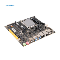 Qotom 12th Gen Alder Lake-S Processeur 12V Mini PC itx Carte Mère Mini Ordinateur De Bureau wifi Gaming PC Carte Mère