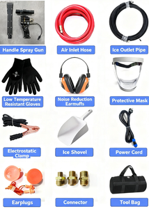 Máquina de Limpieza con Hielo Seco para Autos, Precio de Fábrica, Máquina Industrial de Limpieza con Hielo Seco - Product Image 6