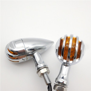 Lámpara de Señalización Retro de Metal M11, Apta para Motocicletas Harley Cruise Prince, Modificada con Bombilla de Metal Tipo Bala - Product Image 4
