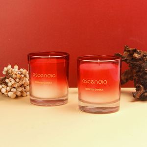 Vela Aromática Ascendia de Cera de Soya en Frasco de Vidrio, Diseño Minimalista, Fragancia Especiada, Aromaterapia, Decoración para el Hogar, Forma Cilíndrica - Product Image 2