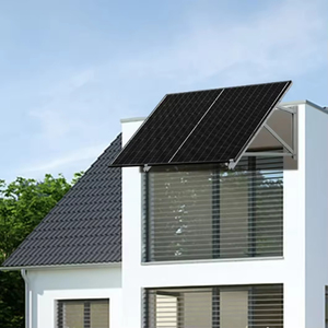 Hệ thống năng lượng mặt trời Silicon đơn tinh thể 3KW 3000W Bộ điều khiển MPPT Ion Lithium bao gồm lưu trữ điện điều hòa không khí - Product Image 4