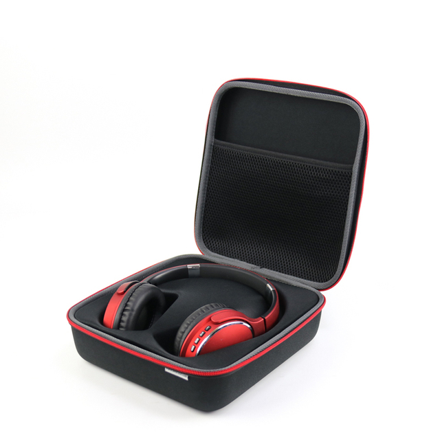 Earphone Factory Direct Supply Wholesale Zipper Portable Pouch Earphone Case EVA Storage Boxes Headphone Headset Bag