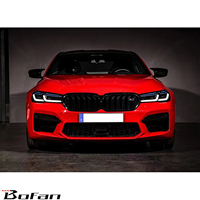 M5 Style pare-chocs avant arrière voiture lèvre avant diffuseur arrière jupe latérale évents Spoiler Facelift Kit de carrosserie pour BMW G30 LCI 2021 +