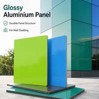 Panneaux composites en aluminium Alucobond 3mm 4mm 6mm ACP ACM, haute brillance, ignifuges, prix usine, pour enseignes de magasin