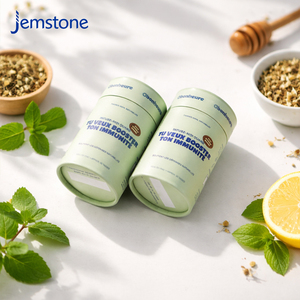 Emballage en tube de carton kraft écologique personnalisé pour capsules de matcha, boîte cadeau en tube de carton, emballage en tube de papier pour café et thé - Product Image 3