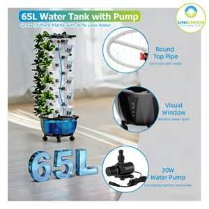 Tour de culture <span class=keywords><strong>a</strong></span>éroponique, tour hydroponique multi-niveaux, 48-112 trous de plantation, pour une utilisation en intérieur <span class=keywords><strong>et</strong></span> en extérieur, kit de système de culture - Product Image 5