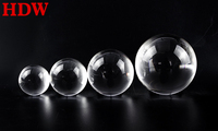HDW vente en gros clair cristal K9 boule verre vierge gravé décor cadeau avec prix pas cher pour donner