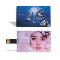 Memoria USB Personalizada con Logotipo, Diseño por Sublimación, 16 GB, Tarjeta de Presentación, Memoria Flash USB 3.0, Pendrive Promocional