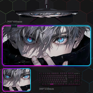 Tapis de Souris et <span class=keywords><strong>Clavier</strong></span> XXL Manga RGB Écologique Imperméable <span class=keywords><strong>avec</strong></span> Bords Cousus – En Stock pour Anime, Esports et Vente en Gros - Product Image 5