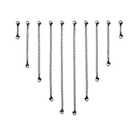 Vente en gros, collier, Bracelet, prolongateur, connexion de chaîne, bijoux, accessoires, fermoirs de homard, chaîne d'extension