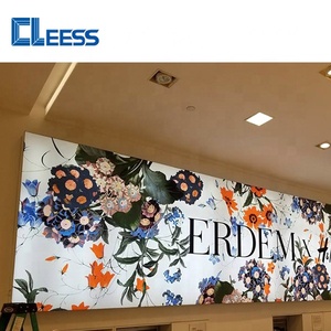 Triển lãm hiển thị gian hàng Silicone cạnh khung đồ họa seg không khung quảng cáo trong nhà LED vải hộp Đèn - Product Image 3