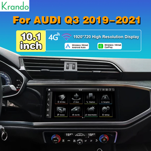 Schermo Multimediale per Auto da 10.1 Pollici per <span class=keywords><strong>Audi</strong></span> Q3 2019-2021, GPS, Navigazione, BT, Carplay, Unità di Controllo Android, Radio e Display Video - Product Image 1