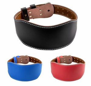 CZFIT PU Leather Slim Waist Protection Customized Adjustable Buckle Fitness Workout Gym Dip Squat <b>Belt</b> - Product Image 1