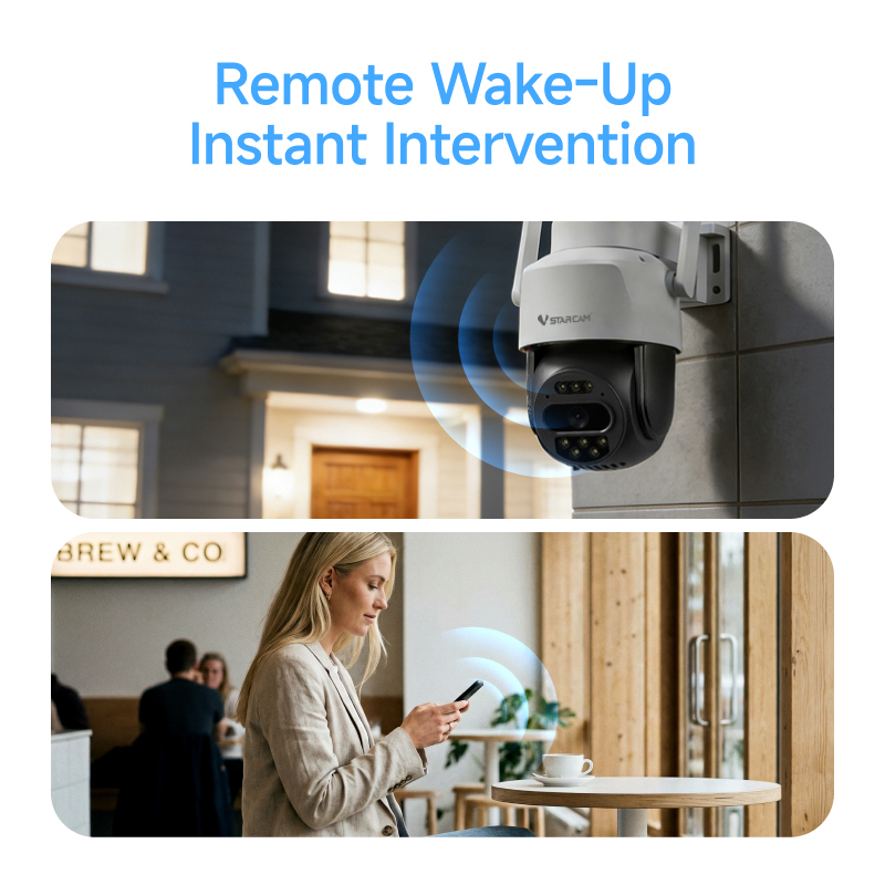 4G LTE Security Camera Solar Powered Dual Lens 360° View Pan Tilt Auto Tracking Color Night Vision No WiFi Needed Outdoor Camera · image 6