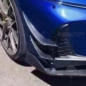 สปอยเลอร์กันชนหน้าคาร์บอนไฟเบอร์ 4 ชิ้น สำหรับ Lexus IS250 IS300 ปี 2013-2019 - Product Image 6
