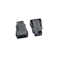 Bouton de fermeture de porte à poussoir en plastique, interrupteur à poussoir pour ouvrir et fermer, loquet à poussoir, bouton de loquet de porte, serrure de porte