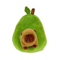 Sac à dos en peluche mignon en forme de capybara, nouveau design tendance, sac d'école de maternelle pour enfants