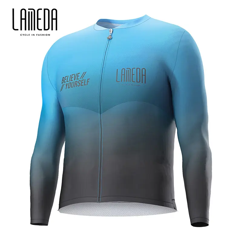 LAMEDA Brand Long Sleeve Cycling Jersey And Pants Custom Sets Clothing Bike For Large Size
