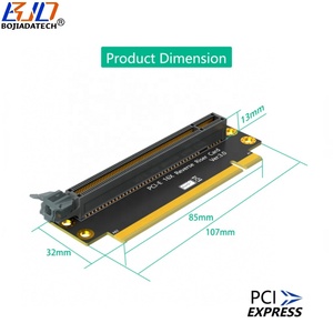 2U sunucu 3.0 için X16 adaptör yükseltici kartına (<span class=keywords><strong>CPU</strong></span> yönüne doğru kurulum yönü) <span class=keywords><strong>PCI</strong></span>-E bilgisayar kasası PCIe 16X yuvası ters - Product Image 2