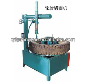 Double Sided Heavy Duty Truck Tire Cutter Automatic Scrap Tire Ring Cutter with Bearing Motor Engine Gearbox New Condition - Product Image 3