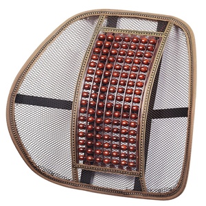 Housse <span class=keywords><strong>de</strong></span> <span class=keywords><strong>siège</strong></span> perlée <span class=keywords><strong>en</strong></span> <span class=keywords><strong>bois</strong></span> naturel massant le coussin frais pour le camion <span class=keywords><strong>de</strong></span> voiture empêche le dos <span class=keywords><strong>de</strong></span> transpirer pendant la conduite - Product Image 1