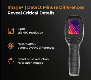 กล้องถ่ายภาพความร้อน HEDAO TIC-210 ความละเอียดอินฟราเรด 256x192 เครื่องตรวจจับรอยรั่วแบบพกพา ความไว 40mK 25Hz สำหรับบ้านและระบบ HVAC - Product Image 5